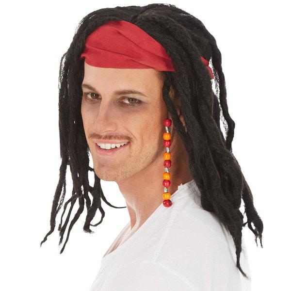 Tectake  Perücke wilde Rastas 