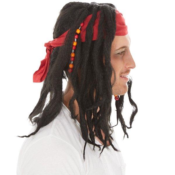 Tectake  Perücke wilde Rastas 