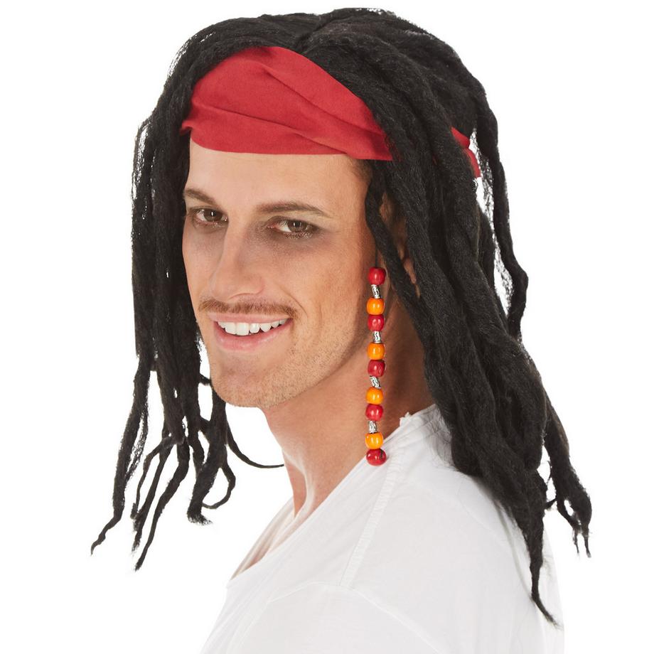 Tectake  Perücke wilde Rastas 