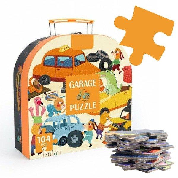 Image of Montessori Montessori-Spielzeug, Lernspielzeug: Puzzle-Garage