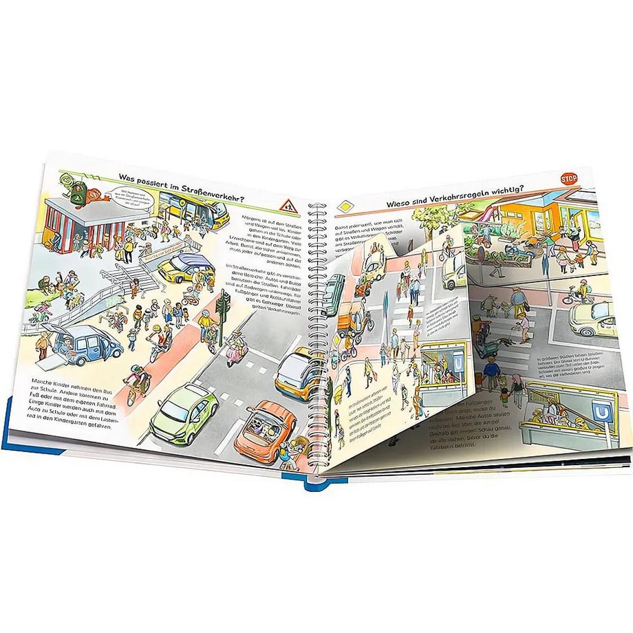 Wieso? Weshalb? Warum?, Band 50: Alles über den Straßenverkehr Erne, Andrea; Friedl, Peter (Illustrationen) Gebundene Ausgabe 