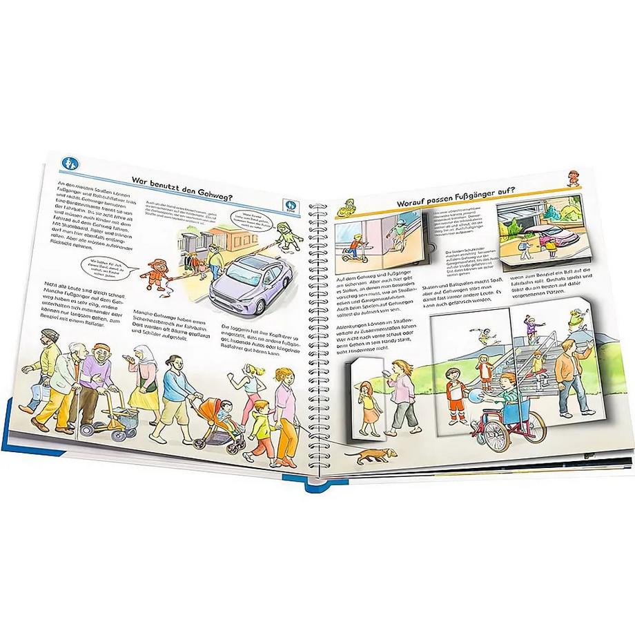 Wieso? Weshalb? Warum?, Band 50: Alles über den Straßenverkehr Erne, Andrea; Friedl, Peter (Illustrationen) Gebundene Ausgabe 