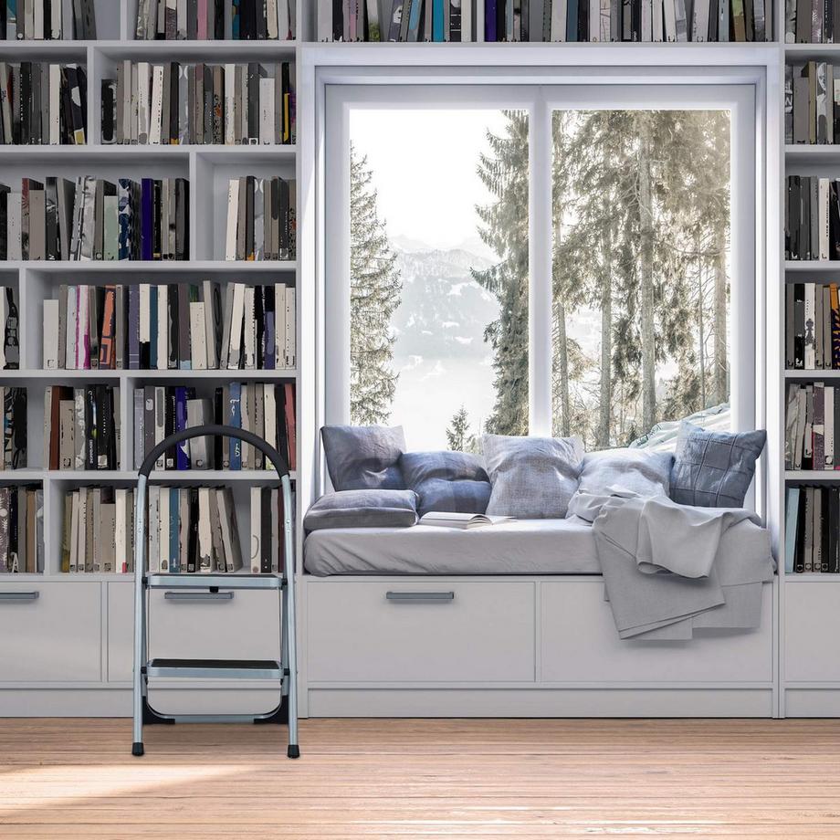 Northix  Klappbare Trittleiter, 2 Stufen 