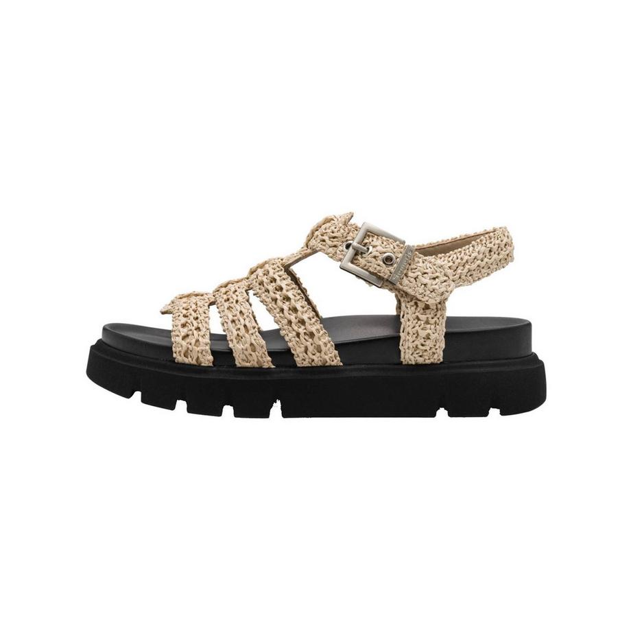Tamaris Sandalo con plateau e cinghie intrecciate  
