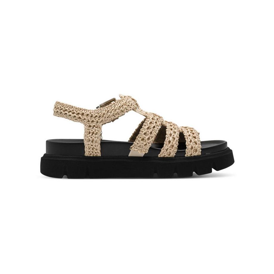 Tamaris Sandalo con plateau e cinghie intrecciate  