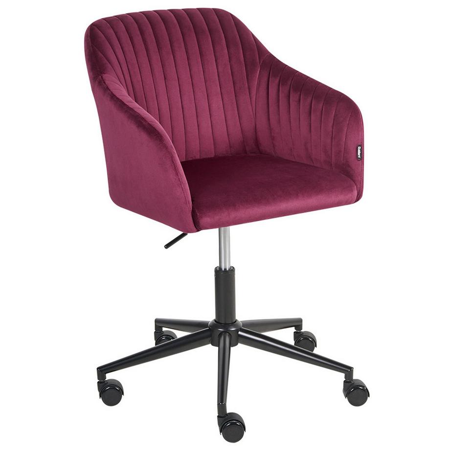 Chaise de bureau en Velours Moderne VENICE