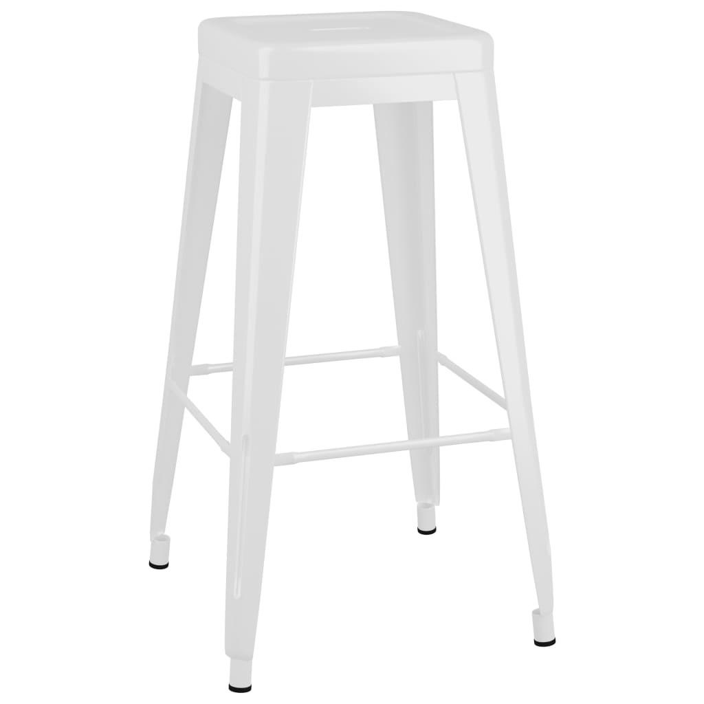 VidaXL Tabouret de bar métal  