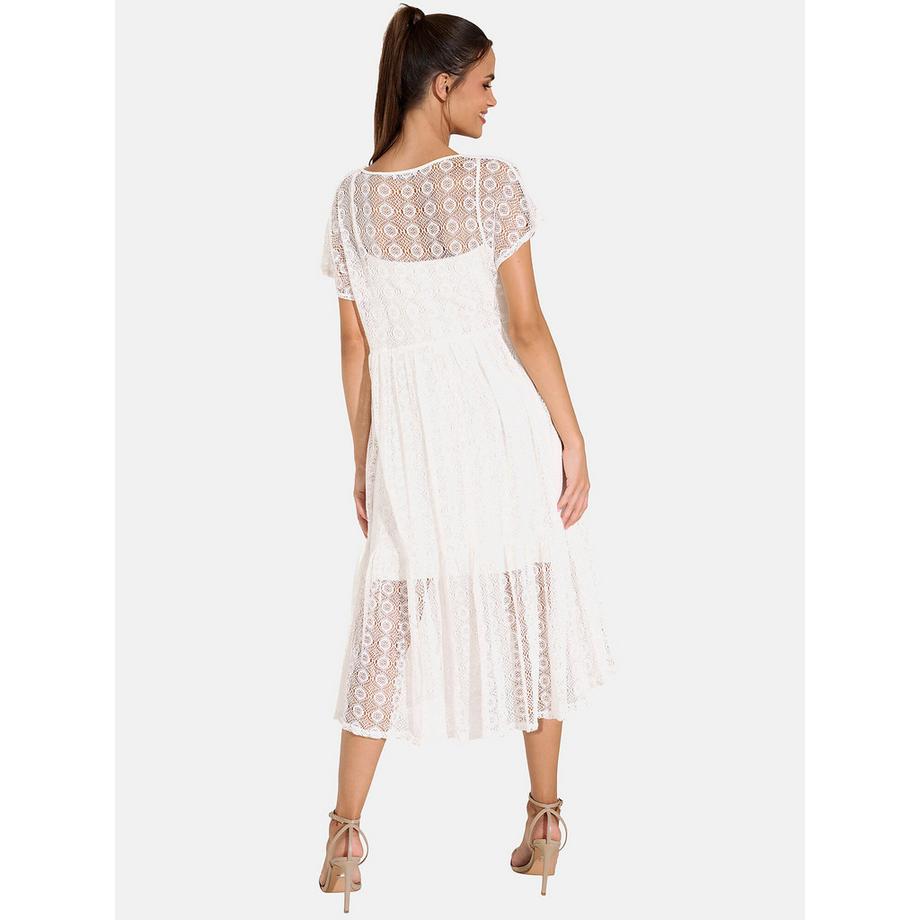 Lisca Rimini Kurzarm Langes Sommerkleid  
