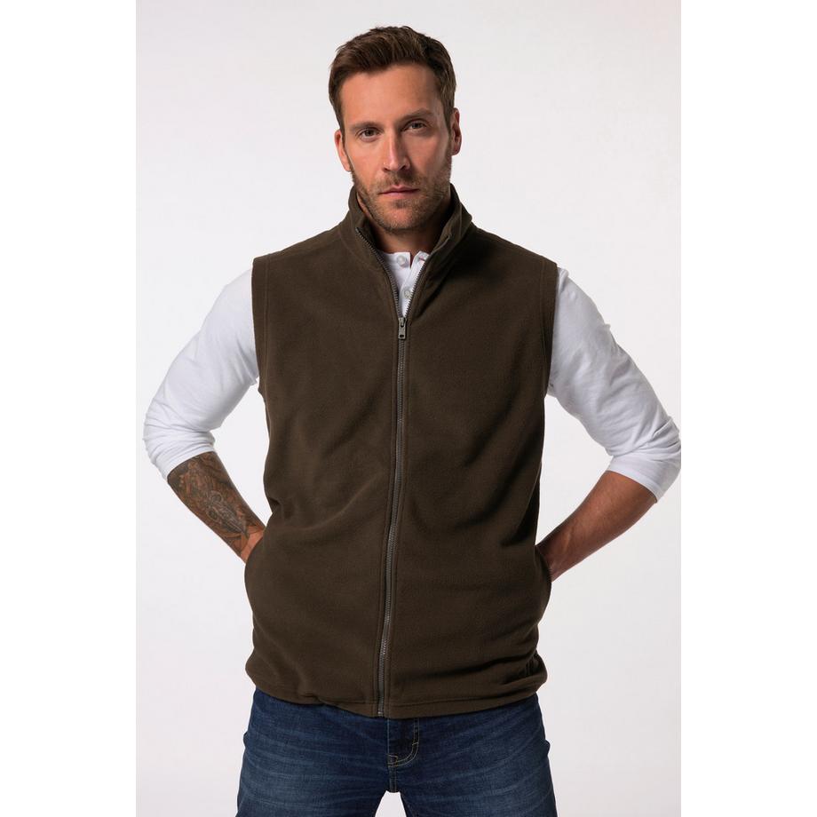 JP1880 Gilet in pile outdoor con collo alto  