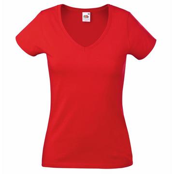 Lady Fit TShirt mit V-Ausschnitt