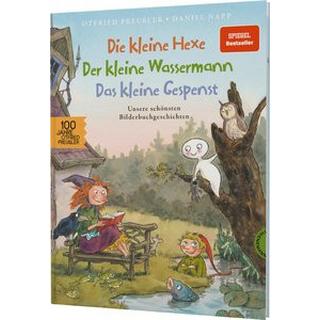 Die kleine Hexe, der kleine Wassermann, das kleine Gespenst Preußler, Otfried; Napp, Daniel (Illustrationen) Copertina rigida 