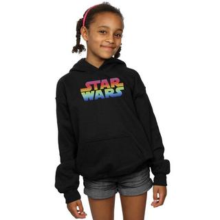 STAR WARS  Sweat à capuche RAINBOW LOGO 