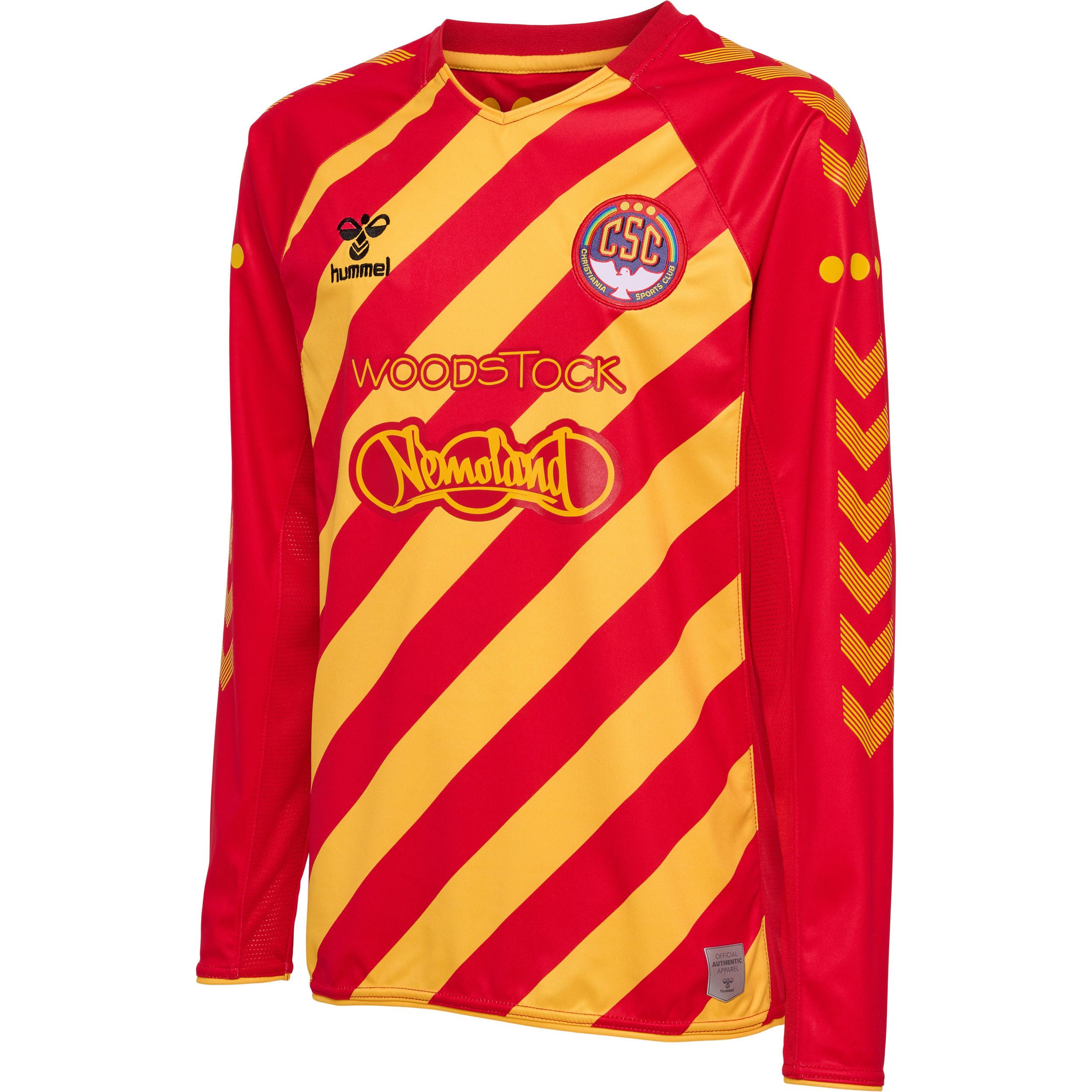 Hummel  maglia home per bambini christiania sc 2019/20 