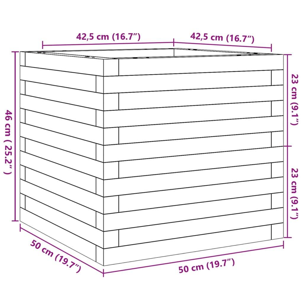 VidaXL Jardinière pinède imprégnée  