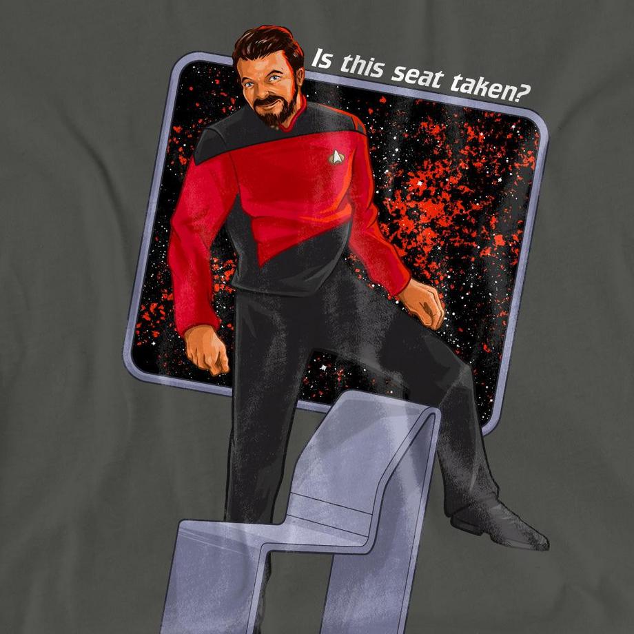 Star Trek Is This Seat Taken T-Shirt  