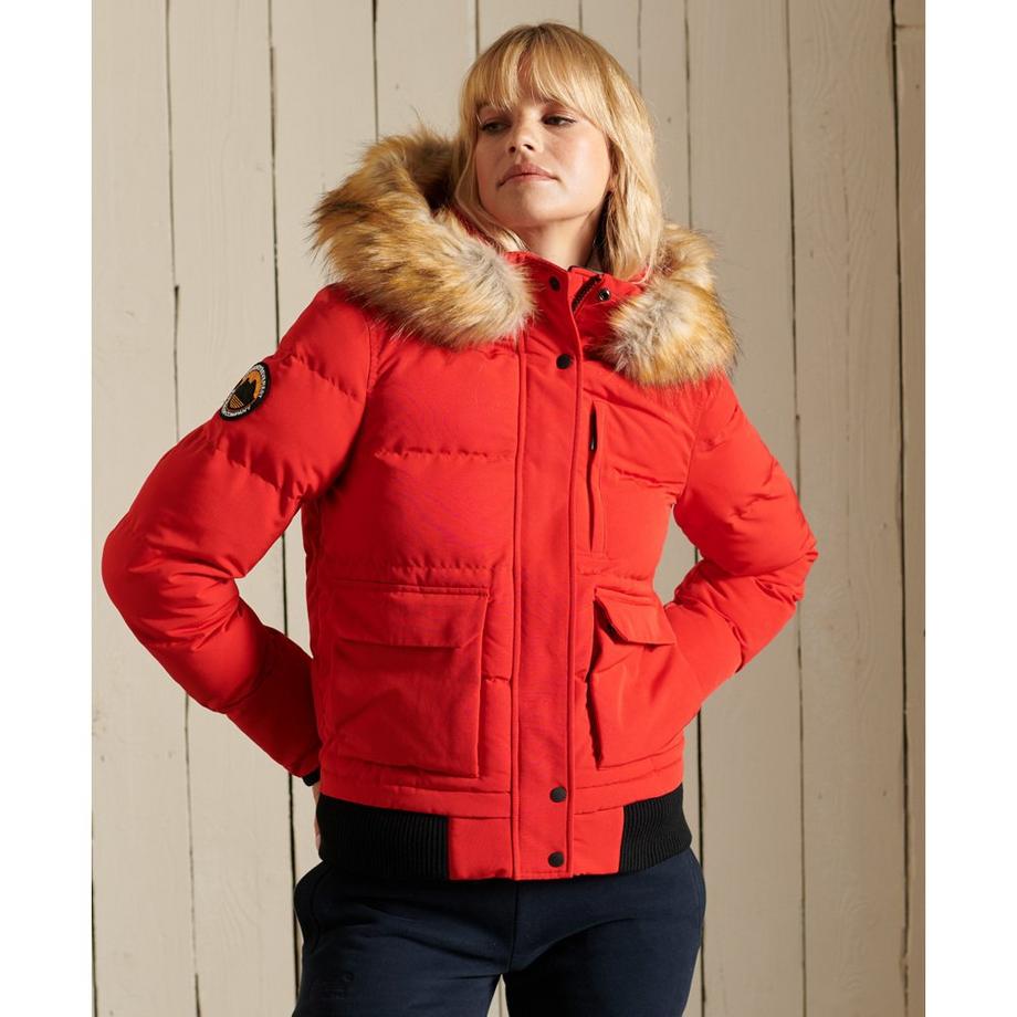 Superdry Everest Kapuzen Bomberjacke  