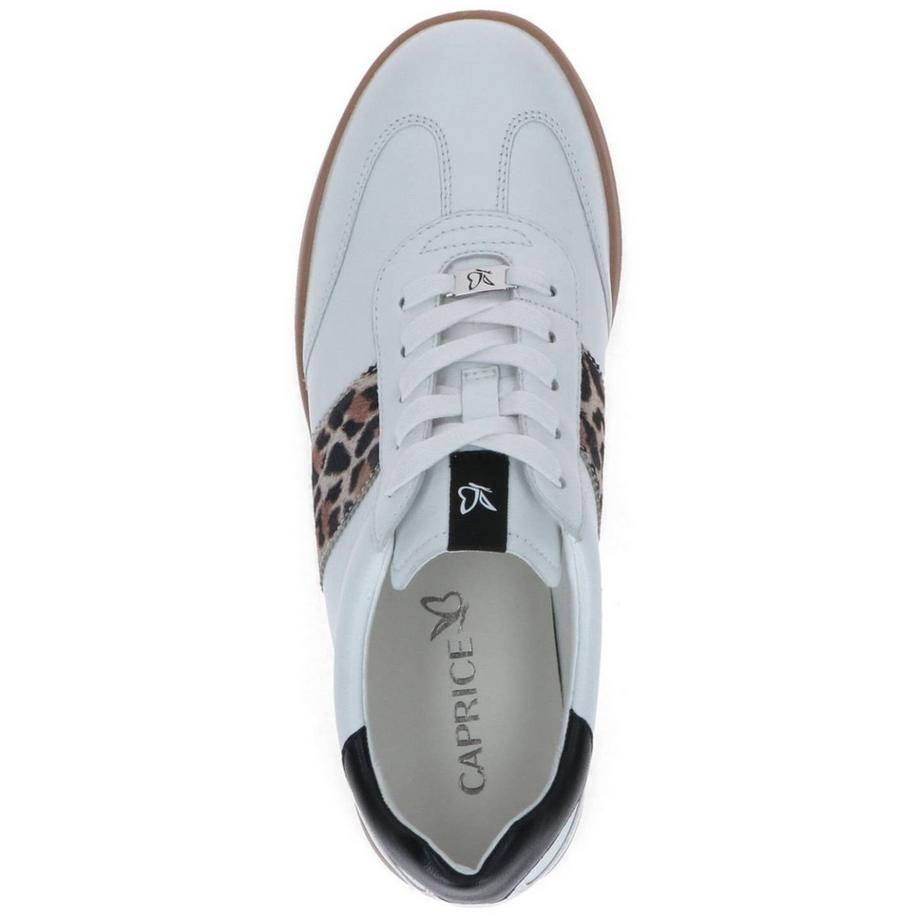 CAPRICE Sneaker con pannello laterale a stampa leopardo  