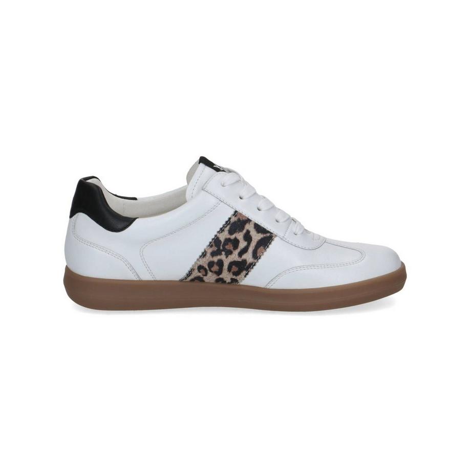 CAPRICE Sneaker con pannello laterale a stampa leopardo  