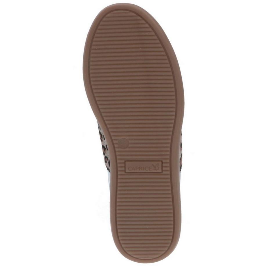 CAPRICE Sneaker con pannello laterale a stampa leopardo  