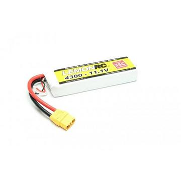 Modellbau-Akkupack (LiPo) 11.1 V 4300 mAh Zellen-Zahl: 3 35 C Softcase XT90