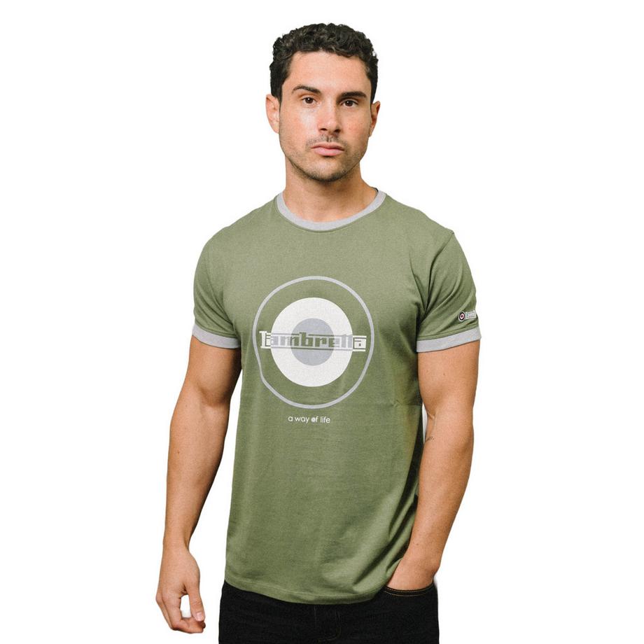 Lambretta T-Shirt Ringerstil  