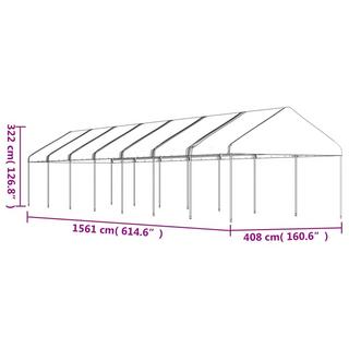 VidaXL Gazebo avec toit polyéthylène  