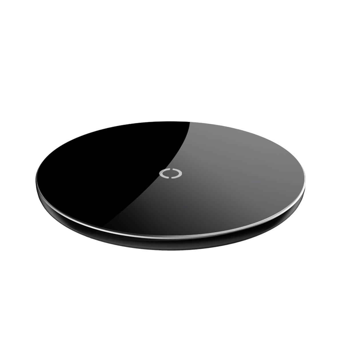 Colorfone  Simple Wireless Charger Handy, Smartphone Schwarz USB Kabelloses Aufladen Indoor 