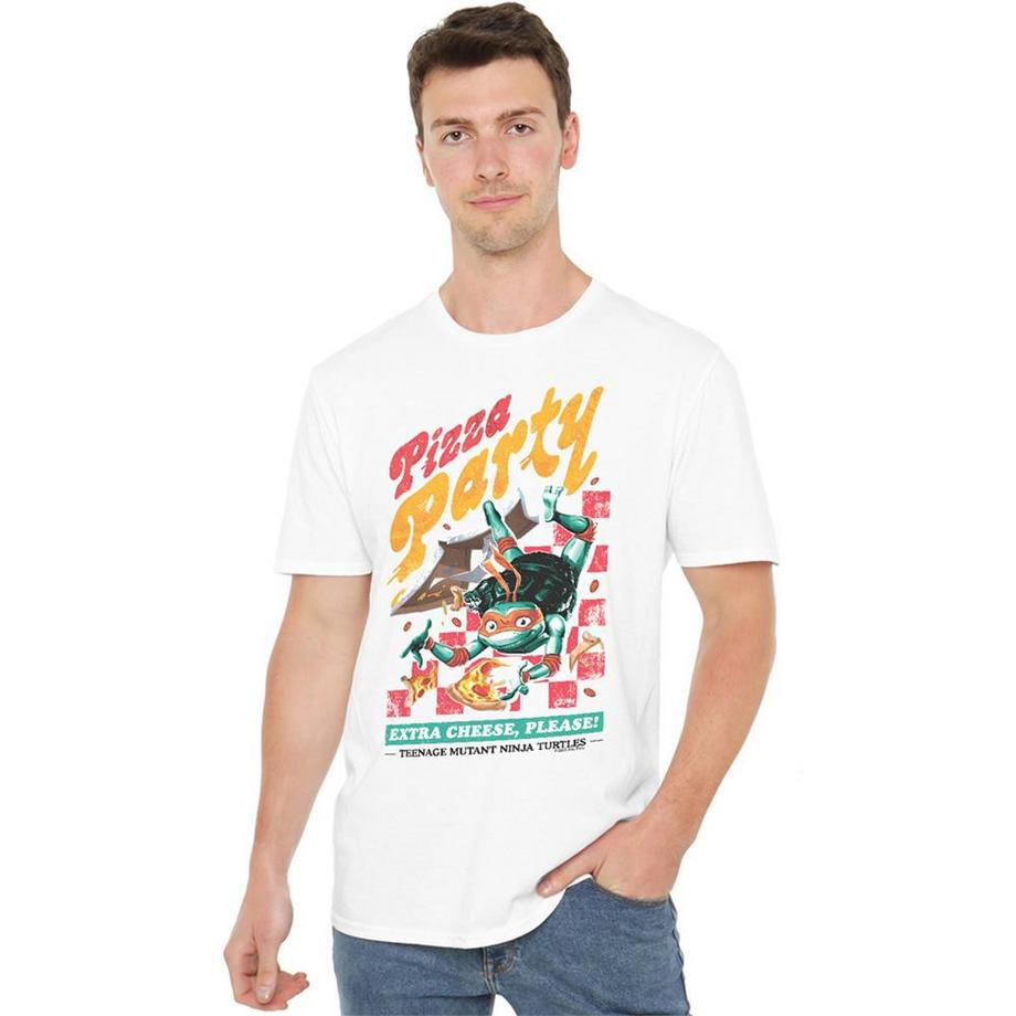 Nickelodeon  Pizza Party Maglietta Michelangelo 