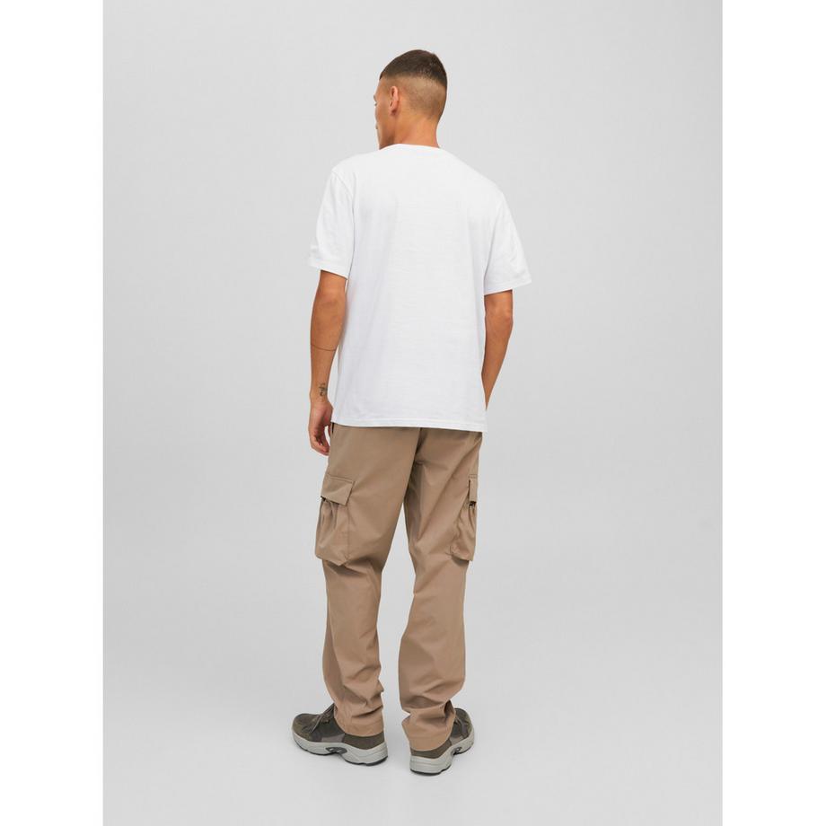 JACK & JONES T-Shirt Imprimé Carte du Monde  