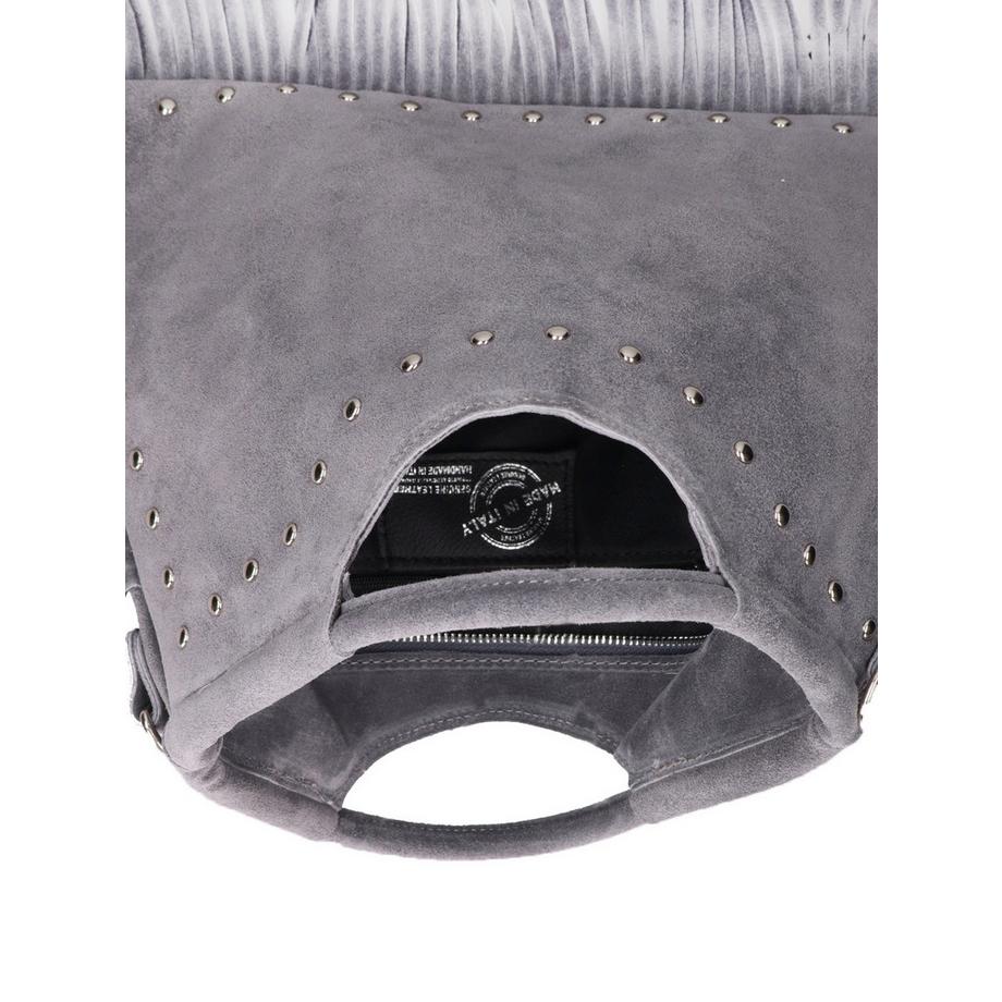 Gave Lux Borsa a mano Silvana Nova con frange e borchie  