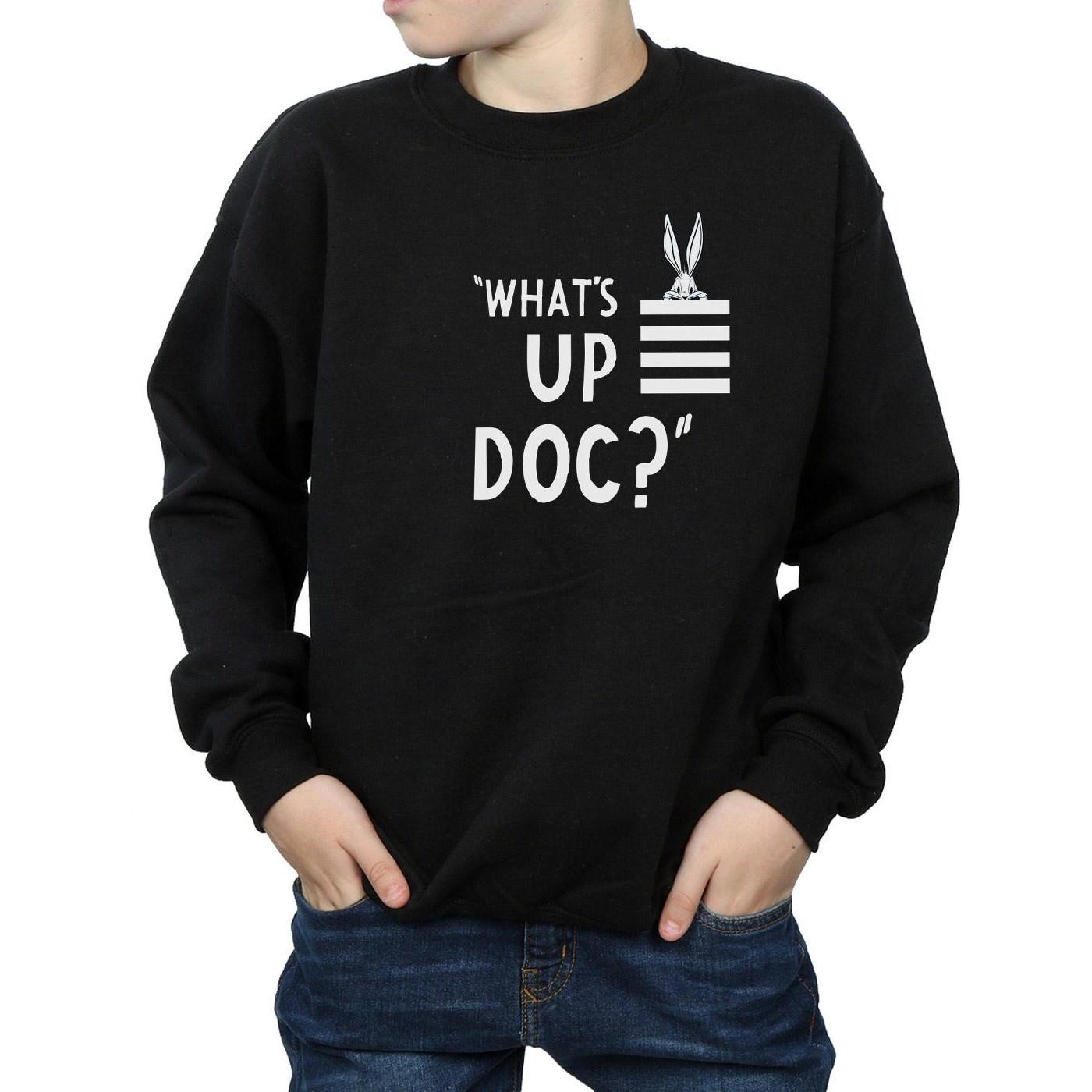 LOONEY TUNES  Bugs Bunny What´s Up Doc Stripes Sweatshirt 