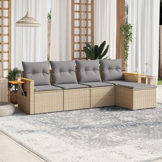 VidaXL Garten sofagarnitur poly-rattan  