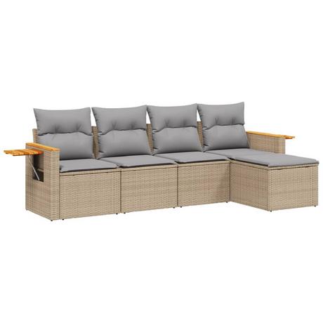 VidaXL Garten sofagarnitur poly-rattan  