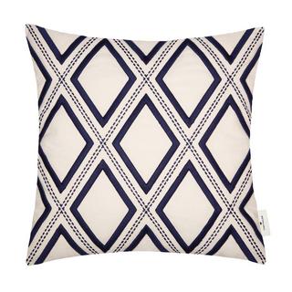 TOM TAILOR 3D Rhombus Housse de Coussin  