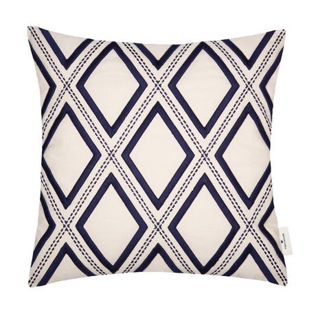 TOM TAILOR 3D Rhombus Fodera per Cuscino  