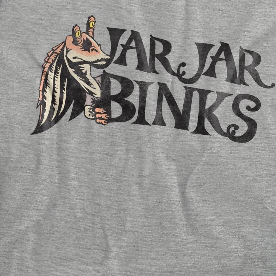 STAR WARS T-Shirt con Stampa Grafica Jar Jar Binks  