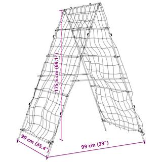 VidaXL Treillis de jardin acier  