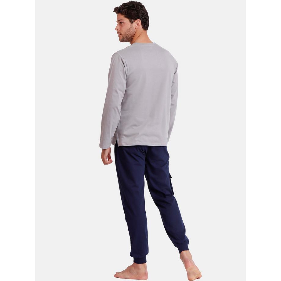 Admas Stitch 626 Langarm Top und Hose Pyjama Set  