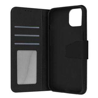 Avizar  Etui Cuir premium IPhone 13 Noir 