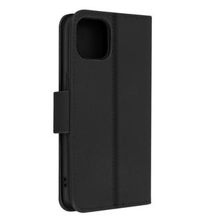 Avizar  Etui Cuir premium IPhone 13 Noir 