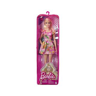 Barbie  Fashionistas Puppe mit blondem Haar & Früchtedruck-Kleid 