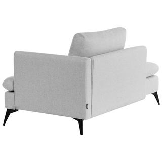 Beliani Chaise longue côté droit en Tissu Traditionnel SIEVOZ  