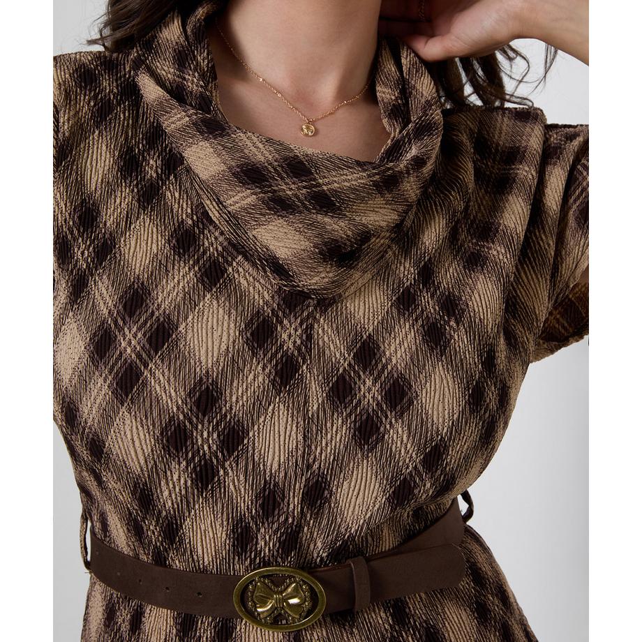 Joe Browns  Robe Longue Plissée à Col Bénitier Hallie 
