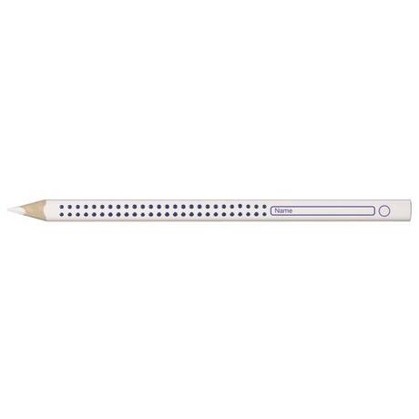 Faber-Castell FABER-CASTELL Farbstifte Jumbo Grip 110801 weiss  