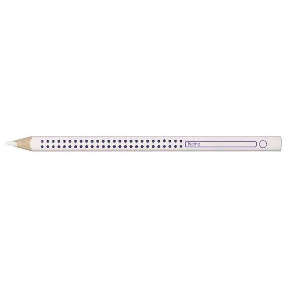 FABER CASTELL FABER-CASTELL Farbstifte Jumbo Grip 110801 weiss  