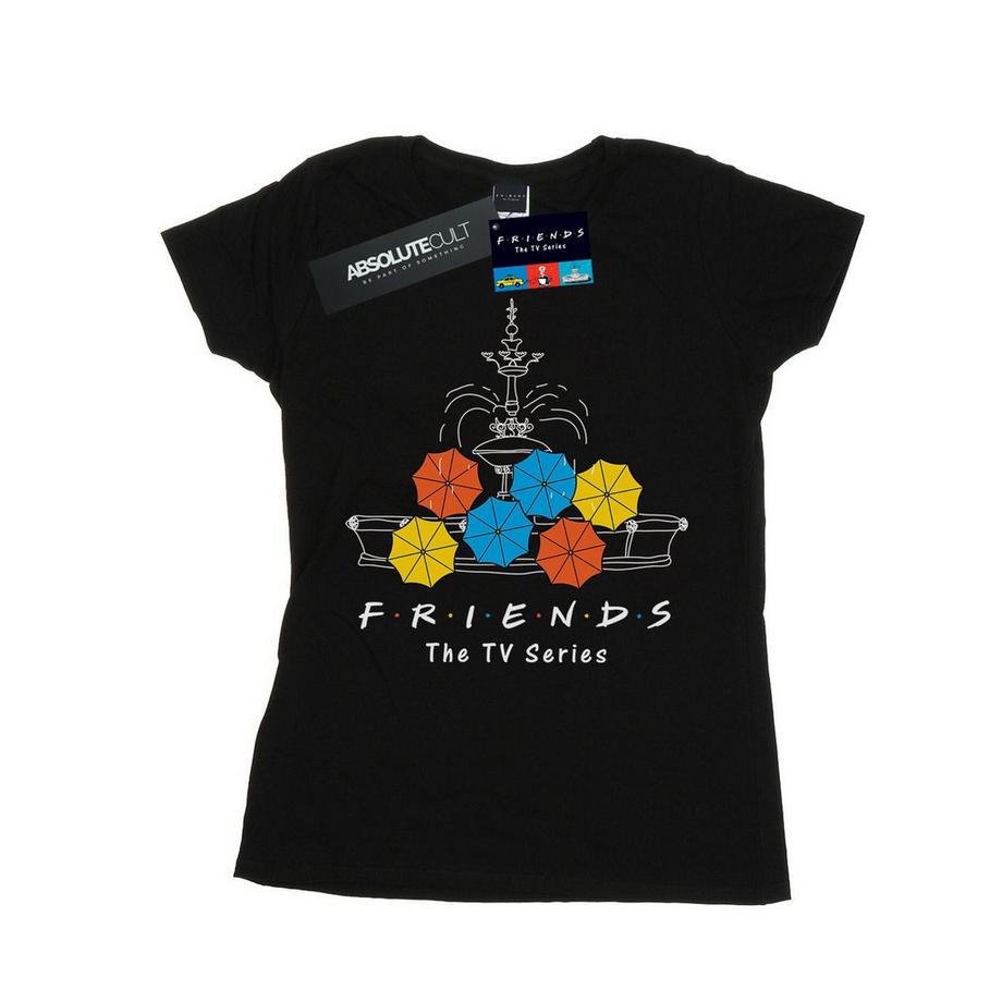 Friends Fountain Umbrellas T-Shirt  