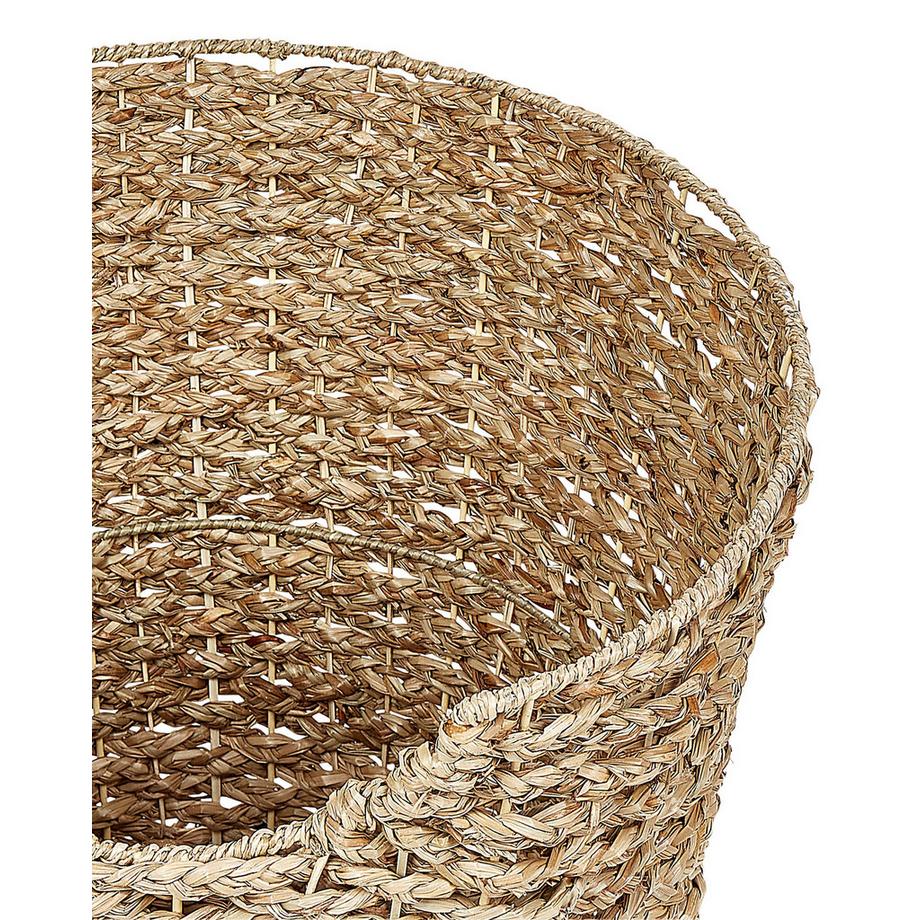 Beliani Korb aus Seegras Boho PAARL  