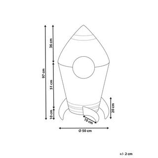 Beliani Korb en Herbier marin Boho PAARL  