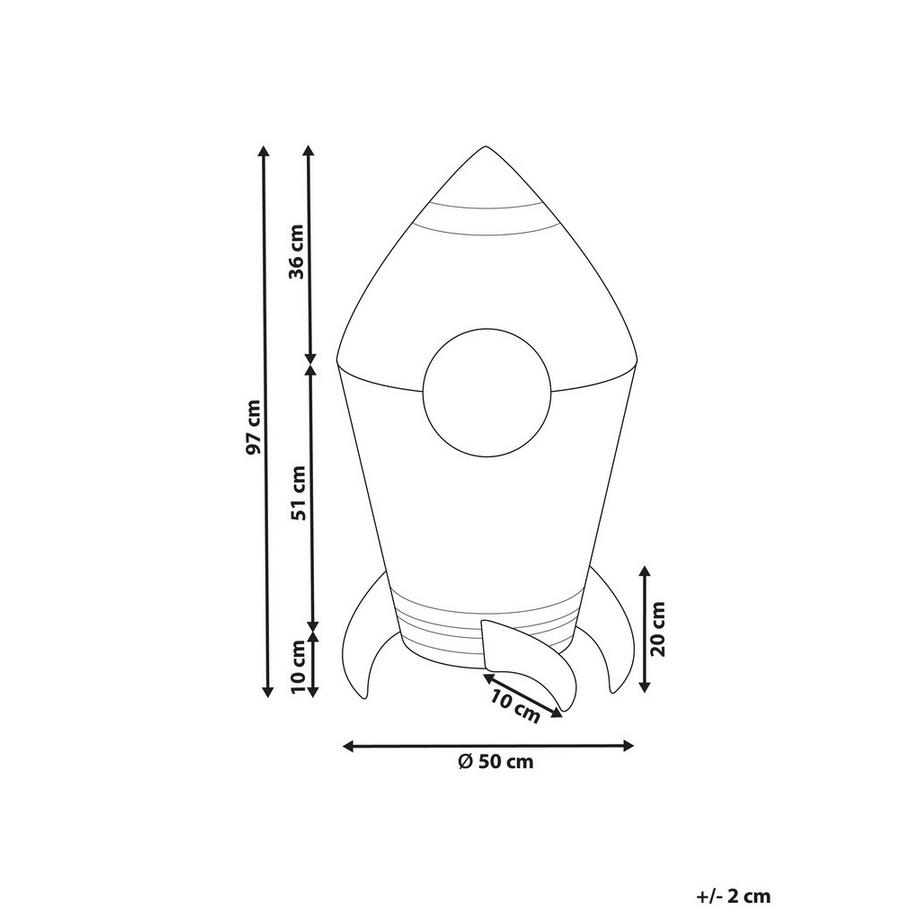 Beliani Korb aus Seegras Boho PAARL  