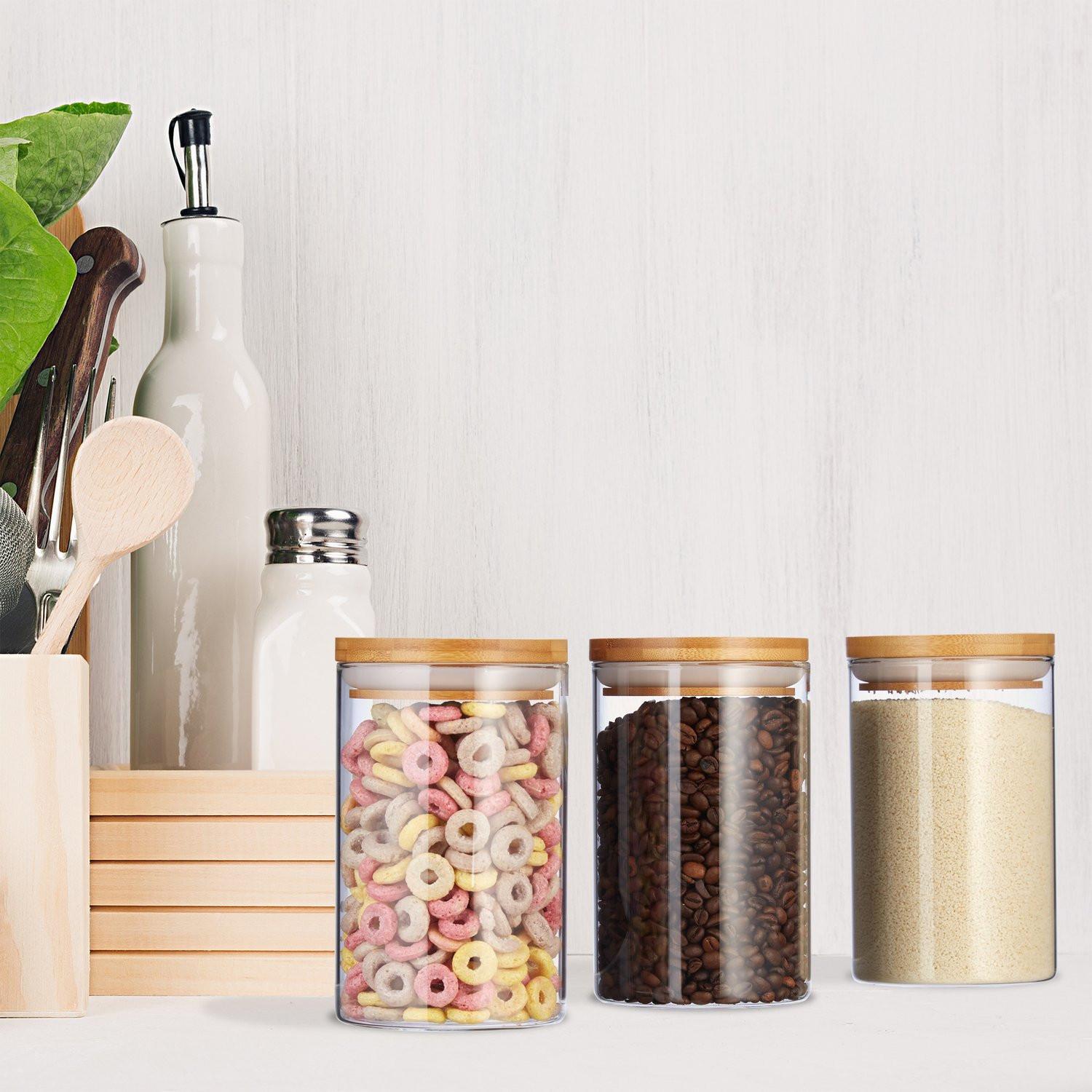 B2X 3 Barattoli conservazione 800 ml  